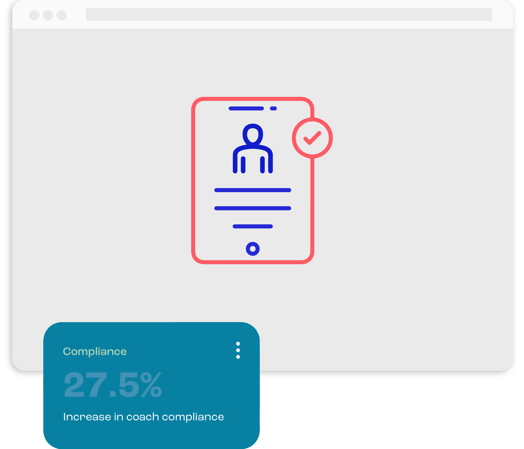 Streamlined Coach Credential Management graphic